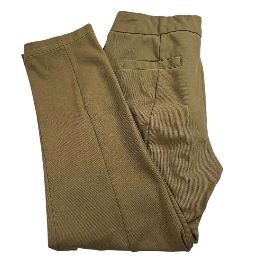 Anthropologie The Essential Slim Womens 10 Green Cargo Pant Mid‎ Rise